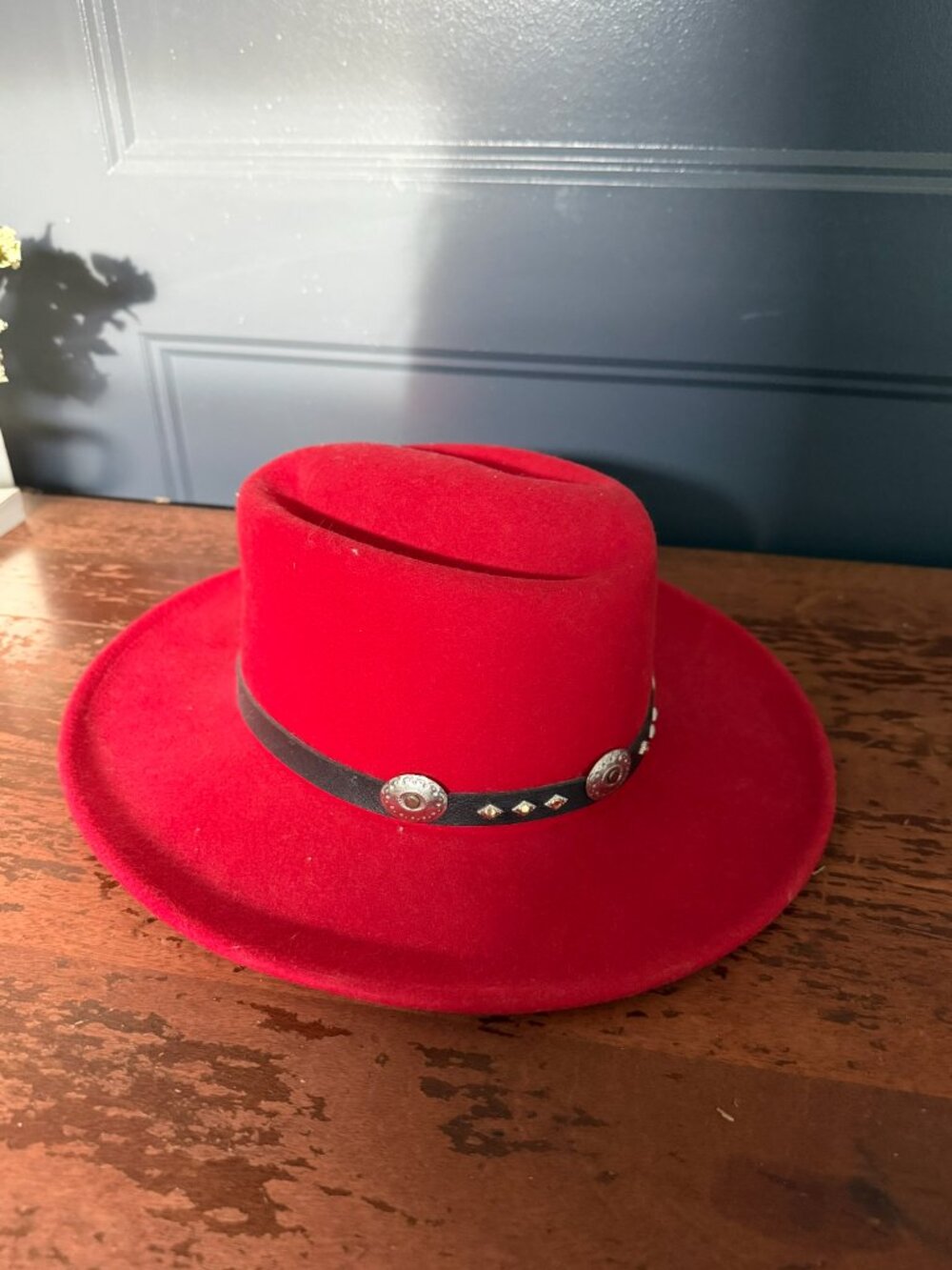 Vintage Golden Gate Red Wool Hat